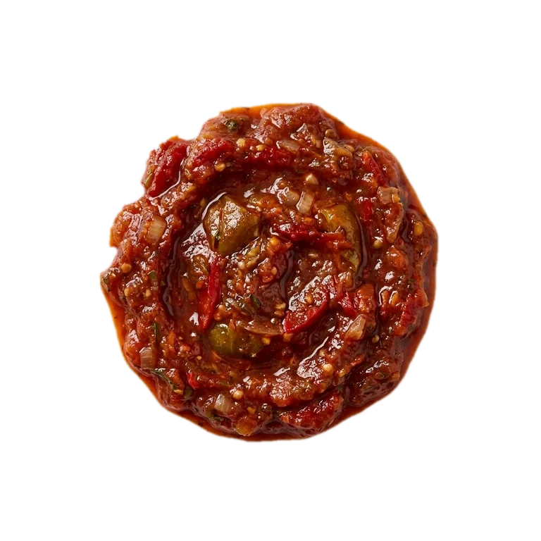 Tomatillo red chili salsa